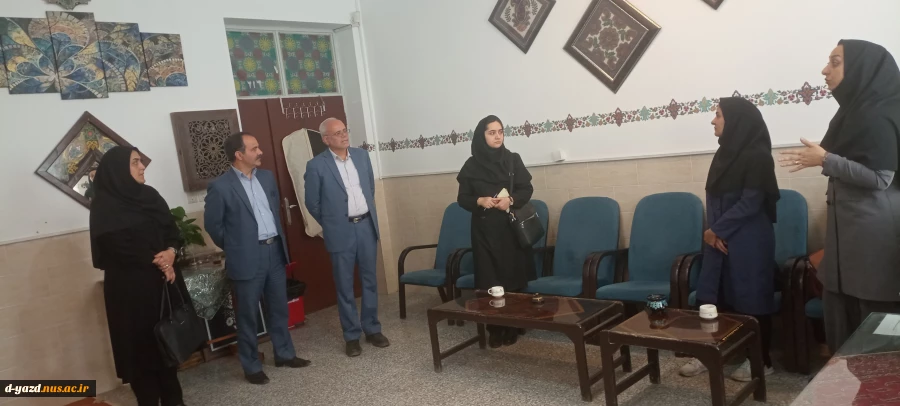 بازدید کارگروه تخصصی هیأت نظارت، ارزیابی و تضمین کیفیت دانشگاه یزد از آموزشکده ملی مهارت دختران یزد

 2