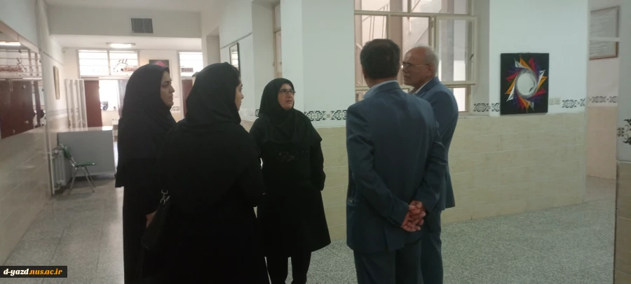 بازدید کارگروه تخصصی هیأت نظارت، ارزیابی و تضمین کیفیت دانشگاه یزد از آموزشکده ملی مهارت دختران یزد

 2