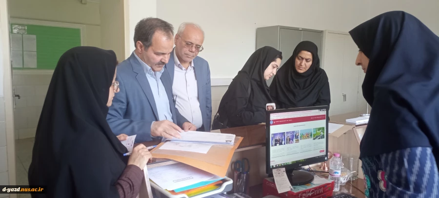 بازدید کارگروه تخصصی هیأت نظارت، ارزیابی و تضمین کیفیت دانشگاه یزد از آموزشکده ملی مهارت دختران یزد

 2