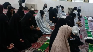 بزرگداشت سالگرد شهید رییسی در آموزشکده ملی مهارت دختران یزد 3