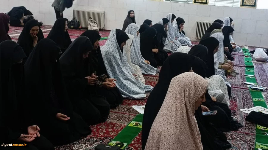 بزرگداشت سالگرد شهید رییسی در آموزشکده ملی مهارت دختران یزد 3